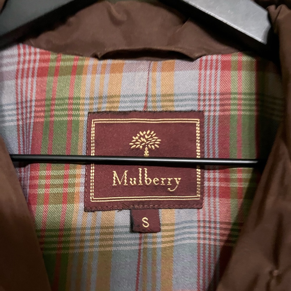 Mulberry classic brown 90’s Brown Long trench coat 
Size small Gentle preowned - Picture 8 of 12